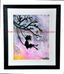 Original canvas painting THE SWING by Shivanee Madhual